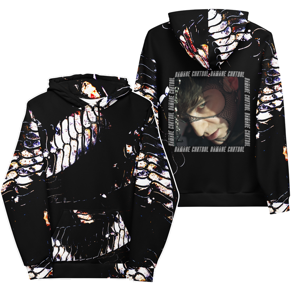 Damage Control Metal Hoodie — Zeon